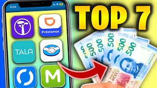 💵 Top 7 Apps de PRÉSTAMO CONFIABLES 2024 – Aplicaciones de préstamos online [upl. by Aizatsana]