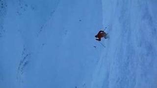 Skiing the Couloir Extreme on Blackcomb Mt  Whistler CAN [upl. by Mauldon]