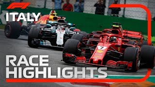 2018 Italian Grand Prix Race Highlights [upl. by Ybanrab391]