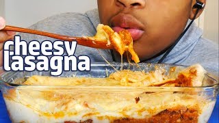 ASMR CHEESY LASAGNA┃le retour du bogoss 😎 [upl. by Rondi]