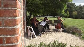 Wedding String Quartet play at Rownhams House [upl. by Andres]