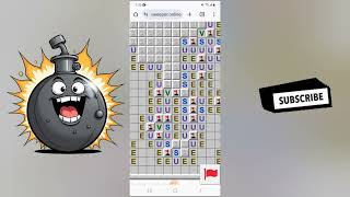 Random Letters Daily Challenge Minesweeper Speedrun Hard [upl. by Hedaza]