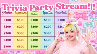 10th Anniversary Party Stream D Interactive Trivia [upl. by Skrap]