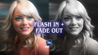 flash in  fade out tutorial  after effects [upl. by Filippo]