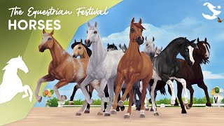 The Equestrian Festival EXCLUSIVE horse variations 😍🏇 Star Stable Horses [upl. by Brynn]