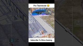 Camper VS Pro Teammate 😂  bgmi pubgmobile pubg shortsfeed shorts [upl. by Etteroma]