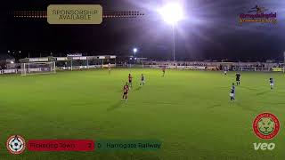 100924 Pickering Town FC vs Harrogate Railway Athletic Highlights League Cup 2nd Round [upl. by Ateval]