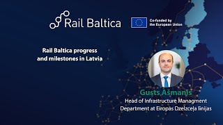 Rail Baltica progress and milestones in Latvia [upl. by Gladine]