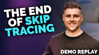 SKIP TRACING IS DEAD  DealMachines Most Revolutionary Demo Ever [upl. by Christianson388]