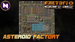 INFINITE FREE RESOURCES From Asteroid Factory  20  Factorio SPACE AGE [upl. by Nylhtak]