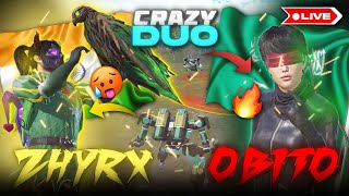 ZHYRX X OBITO CRAZY DUO LIVE [upl. by Naoma]