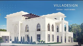 Villa Design in Jeddah Saudi Arabia [upl. by Anyar]