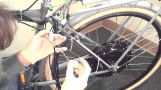 EBIKE CONVERSION KIT INSTALLATION FOR REGULAR KITS Part 2 [upl. by Yaresed]