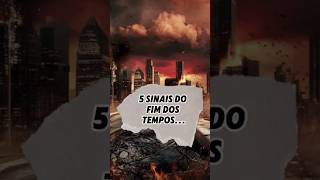 Versículo Bíblico 5 Sinais do Fim dos Tempos☄️☄️☄️ versiculododia fe deus shorts [upl. by Gnihc]