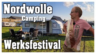 Camping beim Nordwolle Werksfestival [upl. by Quintina]