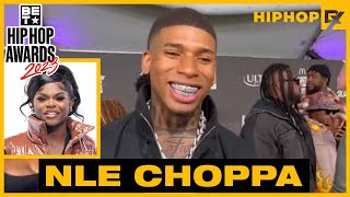 NLE Choppa Shows Love To Scar Lip amp Talks Wanting Everyone To Win amp Life’s Purpose [upl. by Mordecai]