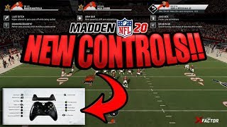 NEW CONTROLS Madden 20 Gameplay and Presentation New Details [upl. by Edgard695]