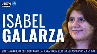 Entrevista a Isabel Galarza  UTEDYC EN DIRECTO 2024 [upl. by Yelekreb660]