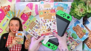 Opening Animal Crossing Amiibo Cards for New Horizons [upl. by Holli137]