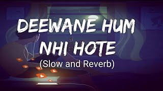 Deewane Hum Nahi Hote Slow and Reverb  Lofi  Hindi  Slow and Reverb songs  Lyrical Audio [upl. by Acirea132]