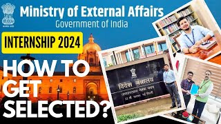 MEA INTERNSHIP 2024  HOW I GOT SELECTED  ALL DOUBTS CLEARED  FILL MEA APPLICATION FORM EASILY [upl. by Slyke]