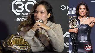 Amanda Nunes slams Julianna Pena “she’s not that good” loss was “hard to swallow” [upl. by Affer]