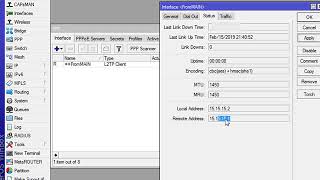 L2TP site to site with Router MikroTik ربط فروع [upl. by Salokkin]