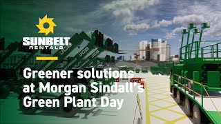 Sunbelt Rentals showcases greener solutions at Morgan Sindall’s Green Plant Day [upl. by Ule]