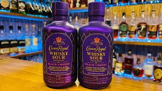 Crown Royal Whisky Sour Black Cherry Review Crown Royal Black Cherry [upl. by Aiset]