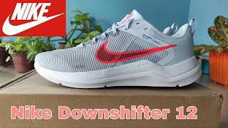 NIKE DOWNSHIFTER 12  Running Shoes Unboxing amp First Impressions  On Feet [upl. by Targett]