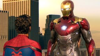 Iron Man Takes SpiderMans Suit Scene  SpiderMan Homecoming 2017 Movie CLIP HD [upl. by Hteboj953]