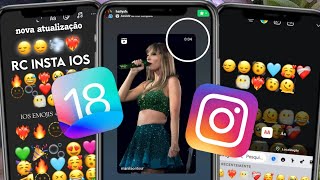 NOVO INSTAGRAM estilo IPHONE 2024 EMOJIS IOS  REPOST REELS IOS  REPOST MENÇÃO IGUAL IPHONE 🔥 [upl. by Sanger]