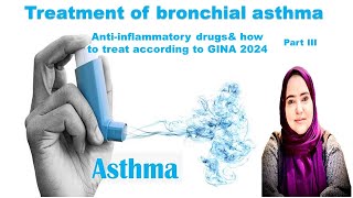 Bronchial asthma part 3 antiinflammatoryamp how to treat [upl. by Binni]