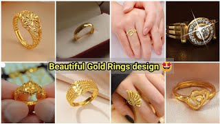 Gold Ring designs for women  Gold ring design  2 grams gold rings for women  gold ring [upl. by Algy]