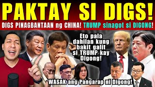 BREAKING NEWS AyanNa DONALD TRUMP Sinagot si DIGS XIJIN PING Umalma SARA at ROQUE Winasak ng DOJ [upl. by Aneelehs]