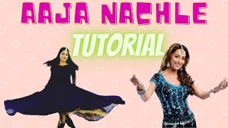 Aja Nachle Step by Step Dance Tutorial in Hindi  Easy dance on Aaja Nachle  Bollywood  Madhuri [upl. by Isyak275]