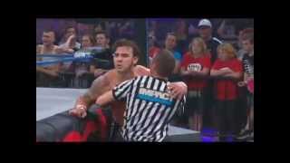 Garett Bischoff and Jeff Hardy vs Gunner and Kurt Angle [upl. by Nakre]