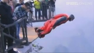 ExtremsportUnfall Ungar stirbt bei WingsuitSprung  DER SPIEGEL [upl. by Karlis]