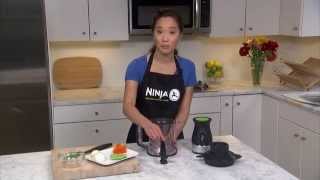 Nutri Ninja® 2in1 How to Achieve the Best Veggie Chop QB3000 series [upl. by Aneehta715]