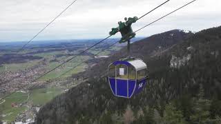 Die Kampenwandbahn Aschau im Chiemgau 4BGD  Hasenclever am 05012018 [upl. by O'Brien]