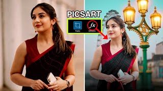 PicsArt background change with Lightroom colour grading photo editing lighroomedit picsart [upl. by Trever]