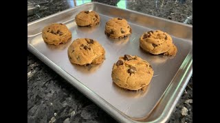 HOW TO MAKE DELICIOUS SUGAR FREE CHOCOLATE CHIP COOKIES with STEVIA  Easy Bake  Healthy Baking [upl. by Ecerehs602]