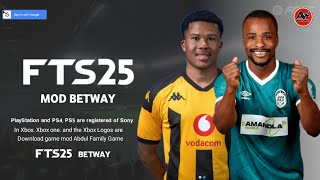 DOWNLOAD FTS 2025 MOD BETWAY PREMIERSHIP NEW UPDATE TRANSFER 202425PES2025BETWAY [upl. by Aveer]