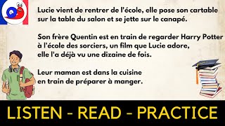 French Reading Practice  10 texts Improve your pronunciation amp vocabulary [upl. by Rokach954]