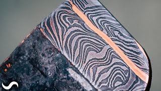 Can Copper Weld into Steel Damascus [upl. by Airdnek]