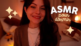 ASMR  Doux chuchotements pour dormir amp crépitement de feu  Nouvel appartement [upl. by Kisung776]