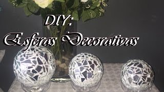 DIY Esferas Decorativas [upl. by Knobloch]