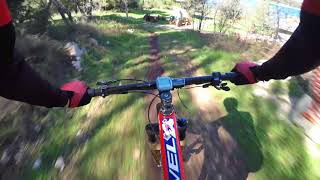 XCO Premantura Kamenjak Rocky Trails UCI C1 Pula Croatia track POV [upl. by Wisnicki]