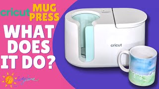 Cricut Mug Press in Less than 60 Seconds  What does it do  Melody Lane [upl. by Alicsirp790]