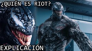 ¿Quién es Riot  El Siniestro Origen de Riot Simbionte Alfa de Venom 2018 y Marvel Explicado [upl. by Siuqaj171]